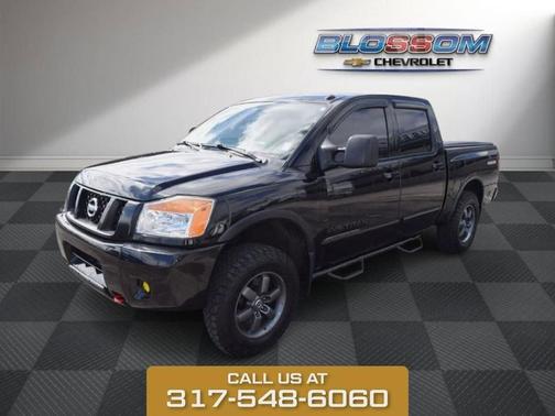 Magnetic Black 2015 Nissan Titan PRO-4X