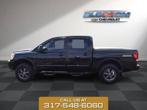 Magnetic Black 2015 Nissan Titan PRO-4X