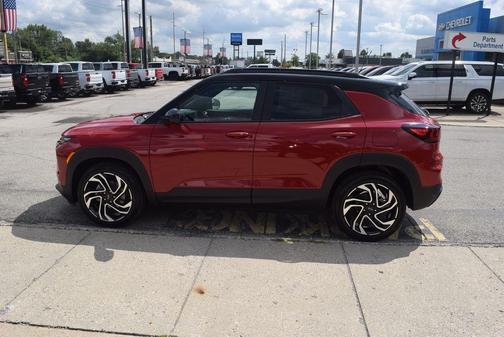 Red 2026 Chevrolet Trailblazer RS