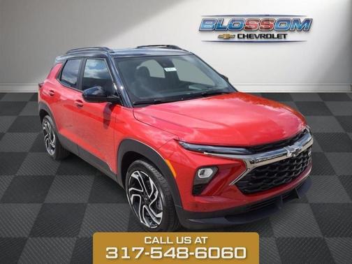 Red 2026 Chevrolet Trailblazer RS