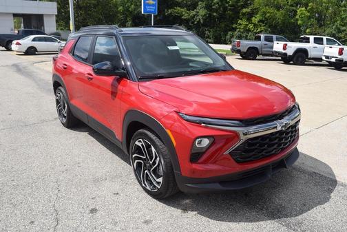 Red 2026 Chevrolet Trailblazer RS