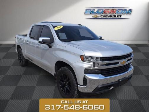 Silver Ice 2021 Chevrolet Silverado 1500 LT