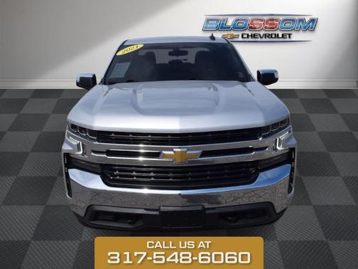 Silver Ice 2021 Chevrolet Silverado 1500 LT