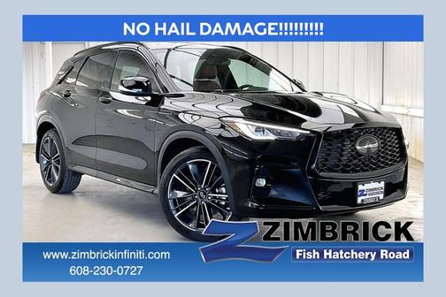 Black Obsidian 2025 INFINITI QX50 SPORT