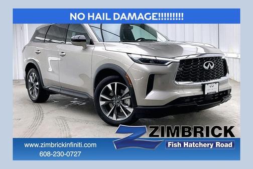 Warm Titanium 2025 INFINITI QX60 LUXE