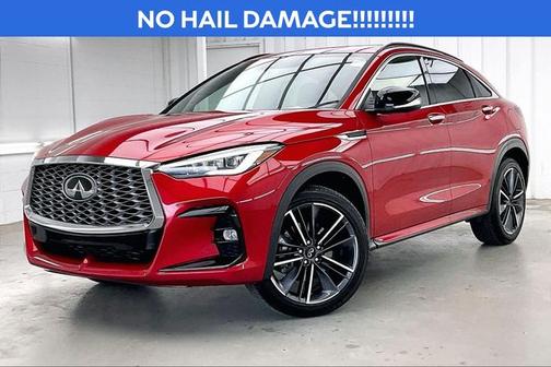 Dynamic Sunstone Red 2024 INFINITI QX55 ESSENTIAL