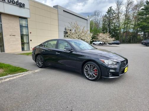 Black Opal Metallic 2023 INFINITI Q50 RED SPORT 400