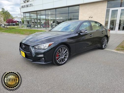 Black Opal Metallic 2023 INFINITI Q50 RED SPORT 400
