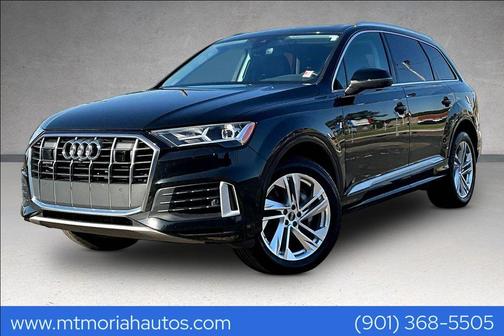 Mythos Black Metallic 2023 Audi Q7 55 Premium Plus