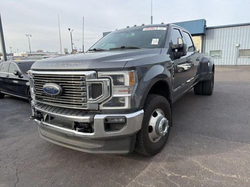 Gray Metallic 2022 Ford F-350 Lariat DRW