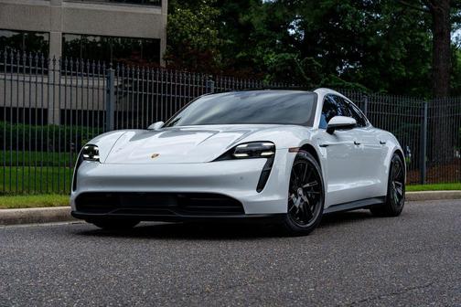 White 2021 Porsche Taycan 4S