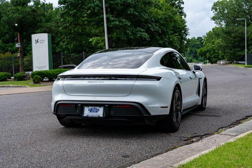 White 2021 Porsche Taycan 4S
