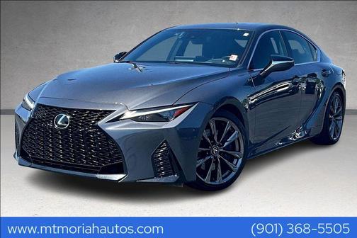 Gray 2023 Lexus IS 350 F Sport