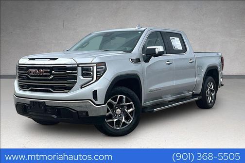 Quicksilver Metallic 2022 GMC Sierra 1500 SLT