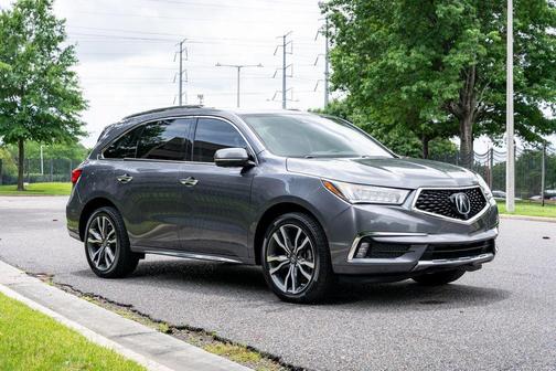 Gray 2020 Acura MDX 3.5L w/Advance Package