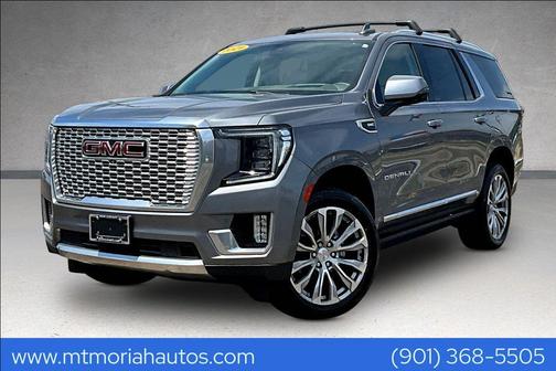 Satin Steel Metallic 2021 GMC Yukon Denali