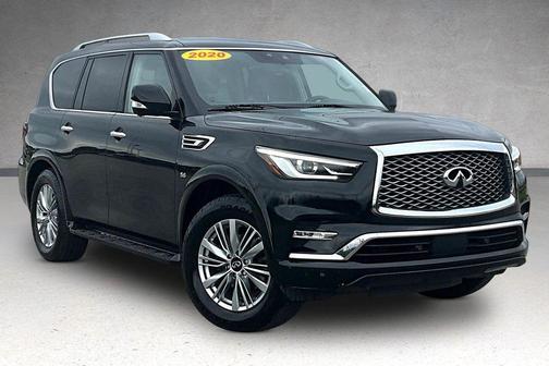 Black Obsidian 2020 INFINITI QX80 Luxe