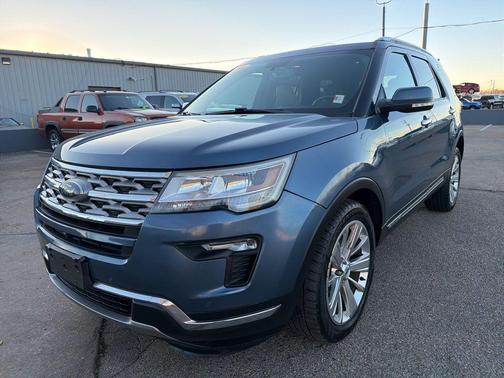 Blue Metallic 2019 Ford Explorer Limited