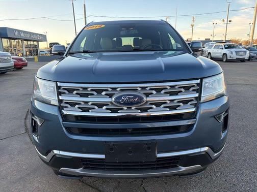 Blue Metallic 2019 Ford Explorer Limited