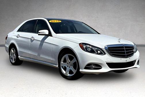 White 2015 Mercedes-Benz E-Class E 350 4MATIC
