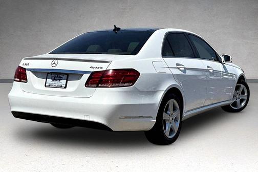 White 2015 Mercedes-Benz E-Class E 350 4MATIC