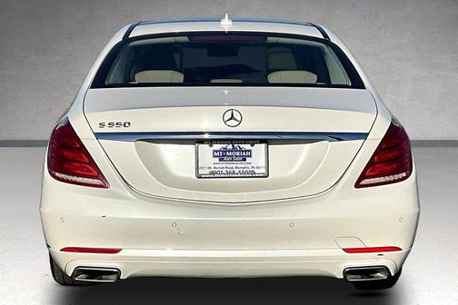 White 2016 Mercedes-Benz S-Class S 550