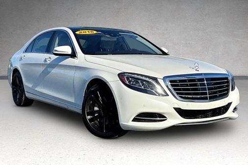 White 2016 Mercedes-Benz S-Class S 550