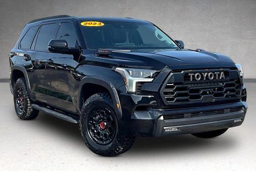 Midnight Black Metallic 2023 Toyota Sequoia TRD Pro