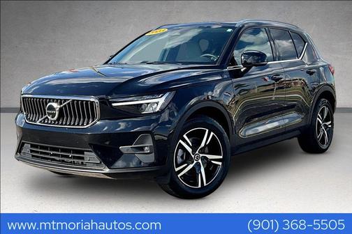 Black 2023 Volvo XC40 B5 Plus Bright Theme