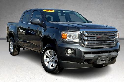 Cyber Gray Metallic 2016 GMC Canyon SLE