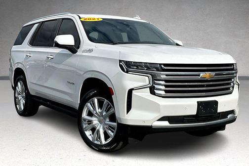 Iridescent Pearl Tricoat 2021 Chevrolet Tahoe High Country