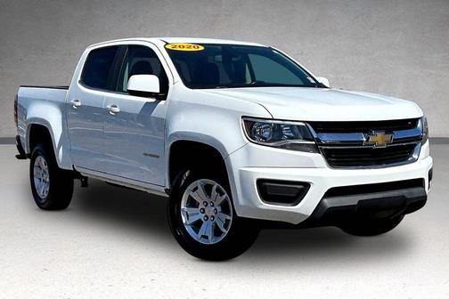 Summit White 2020 Chevrolet Colorado LT