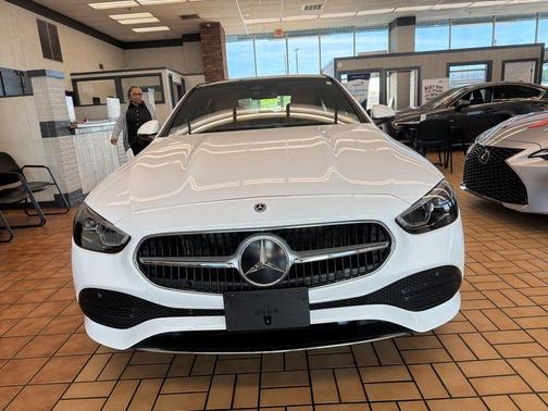 White 2025 Mercedes-Benz C-Class C 300