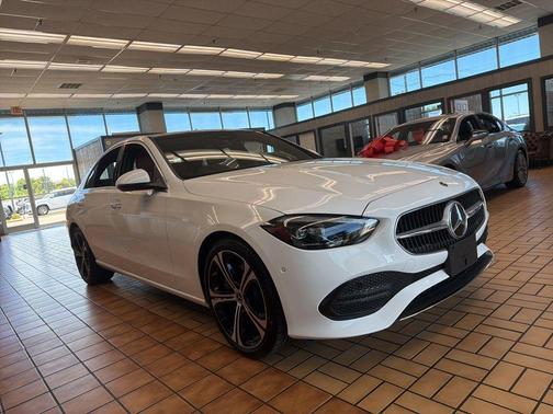 White 2025 Mercedes-Benz C-Class C 300