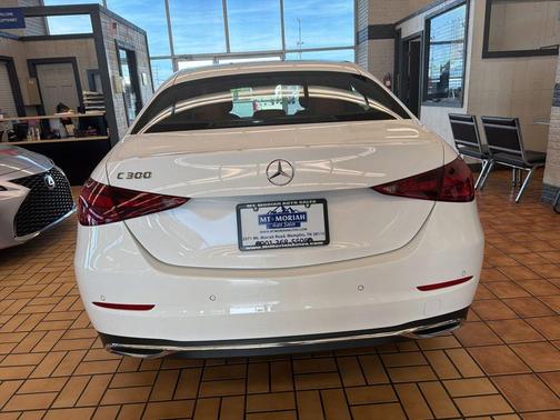 White 2025 Mercedes-Benz C-Class C 300