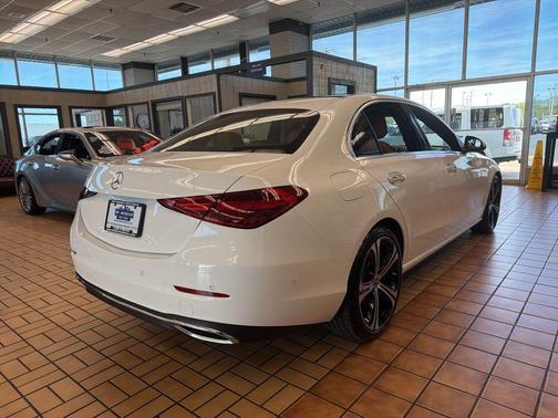 White 2025 Mercedes-Benz C-Class C 300
