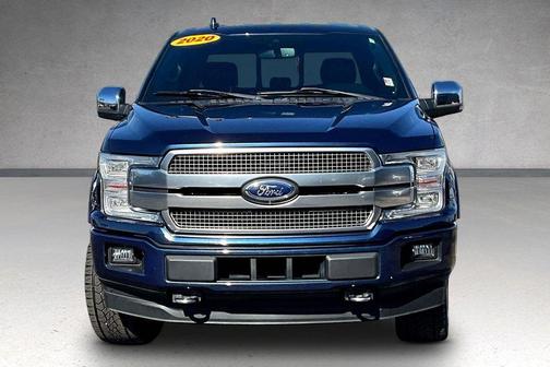 Blue 2020 Ford F-150 Platinum