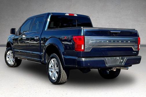 Blue 2020 Ford F-150 Platinum
