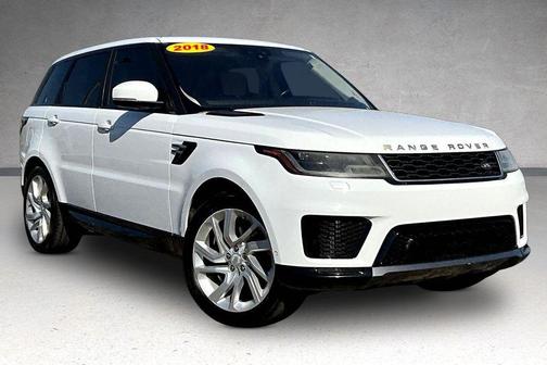 White 2018 Land Rover Range Rover Sport HSE