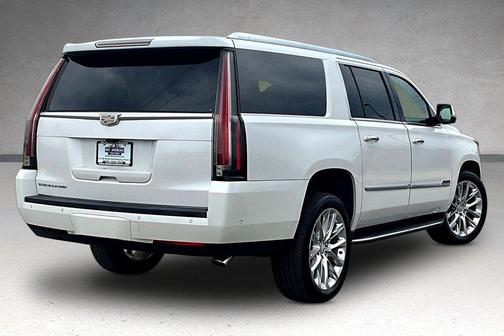 Crystal White Tri-Coat 2017 Cadillac Escalade ESV Luxury
