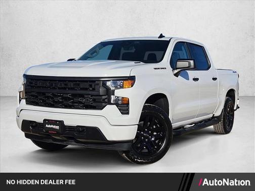 Summit White 2026 Chevrolet Silverado 1500 Custom