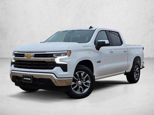 Summit White 2026 Chevrolet Silverado 1500 LT