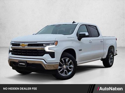 Summit White 2026 Chevrolet Silverado 1500 LT