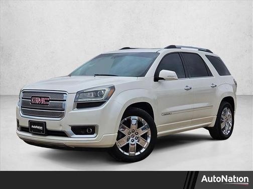 White Diamond Tricoat 2015 GMC Acadia Denali