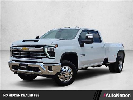 Summit White 2026 Chevrolet Silverado 3500 LTZ