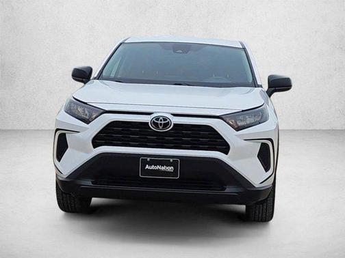 White 2022 Toyota RAV4 LE