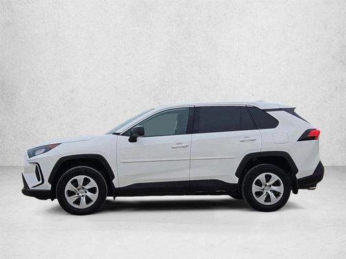 White 2022 Toyota RAV4 LE