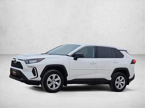 White 2022 Toyota RAV4 LE