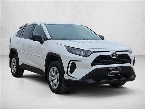 White 2022 Toyota RAV4 LE
