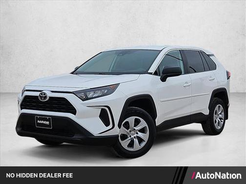 White 2022 Toyota RAV4 LE